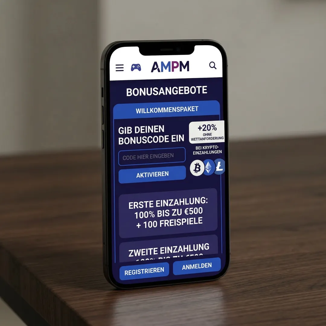 AMPM Casino Bonus Code